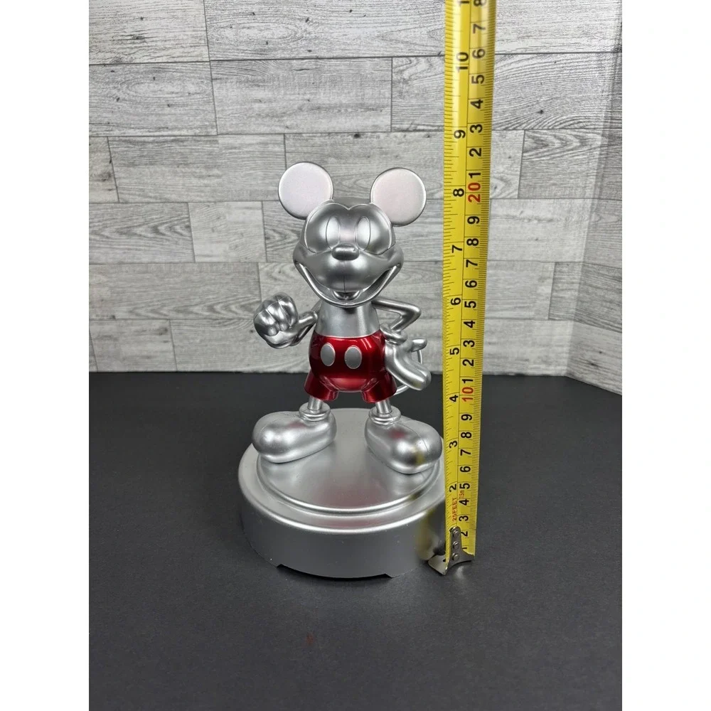 Disney‎ 100 Years Dancing Mickey Mouse Dancing Toy Statue 9 inch Tested